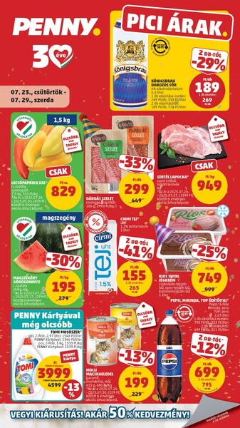 Aktuális Penny akciós újság