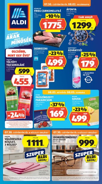 Aktuális Aldi akciós újság