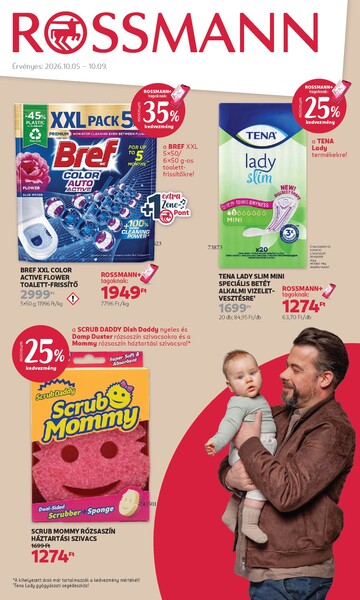 Aktuális Rossmann akciós újság
