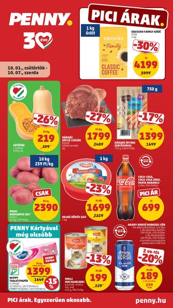 Aktuális Penny akciós újság