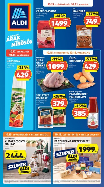 Aktuális Aldi akciós újság