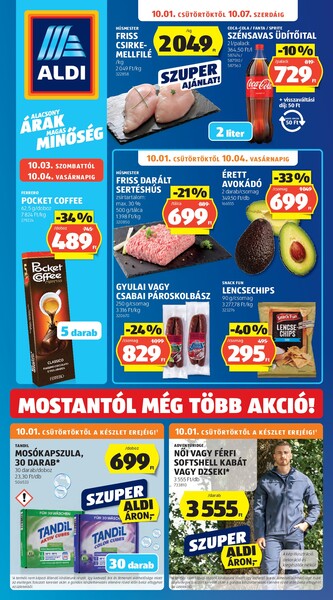 Aktuális Aldi akciós újság