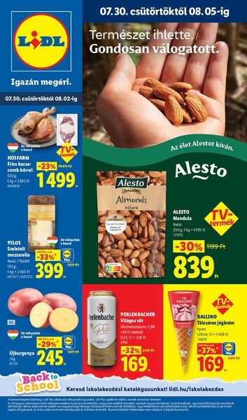 Aktuális Lidl akciós újság