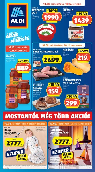 Aktuális Aldi akciós újság