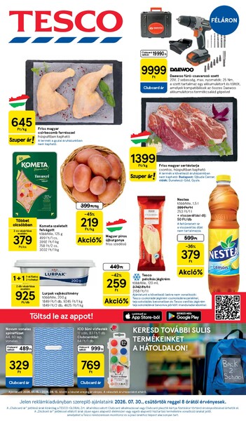 Aktuális Tesco akciós újság