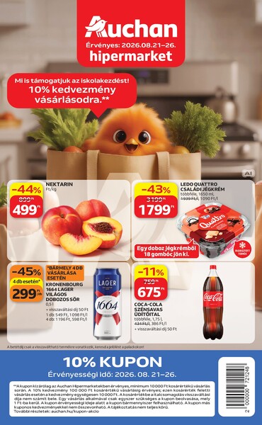 Aktuális Auchan akciós újság