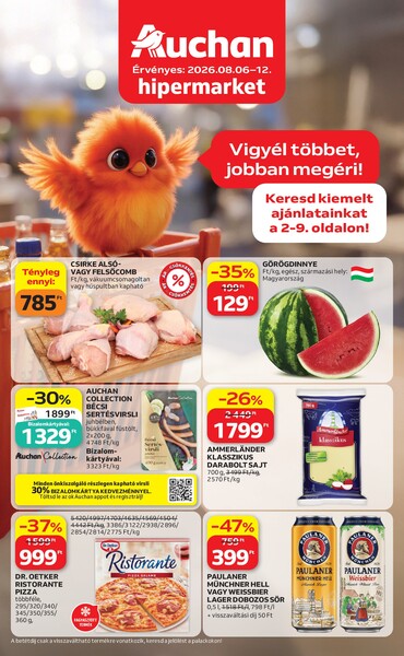 Aktuális Auchan akciós újság