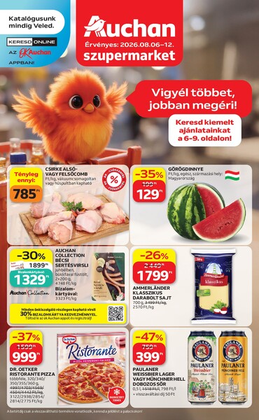 Aktuális Auchan akciós újság