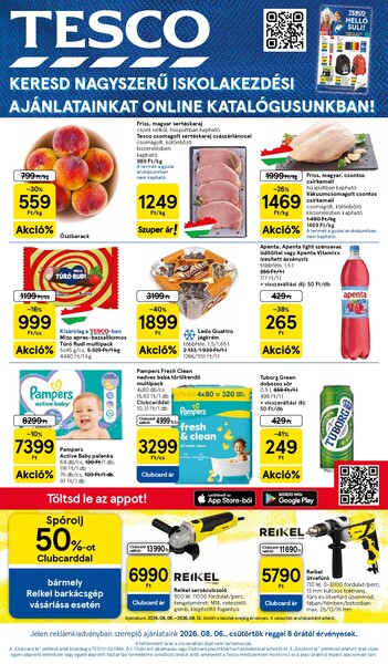 Aktuális Tesco akciós újság