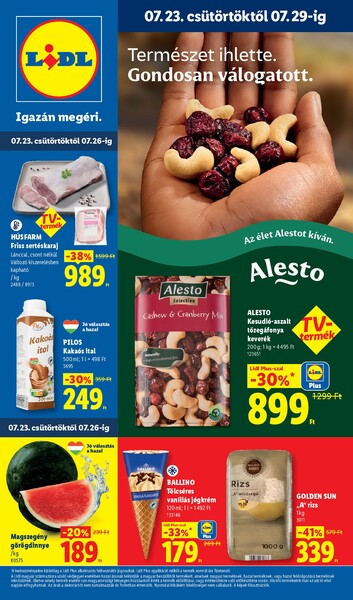 Aktuális Lidl akciós újság