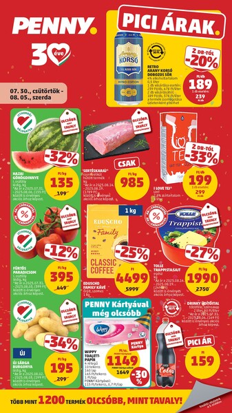 Aktuális Penny akciós újság