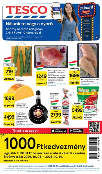 Aktuális Tesco akciós újság