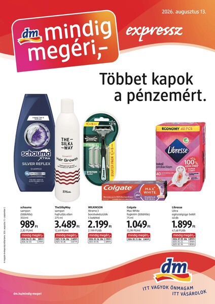 Aktuális dm akciós újság