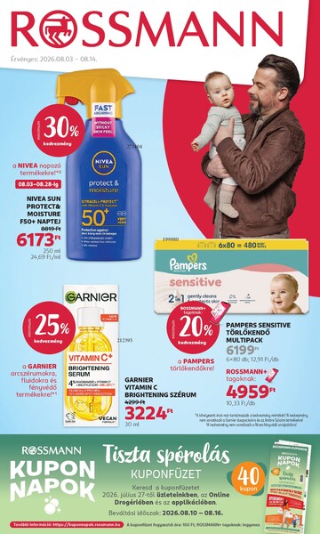 Aktuális Rossmann akciós újság