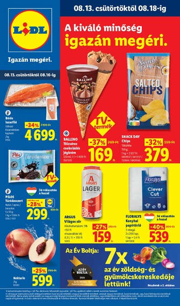 Aktuális Lidl akciós újság