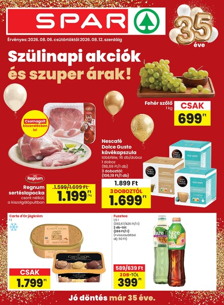 Aktuális Spar akciós újság