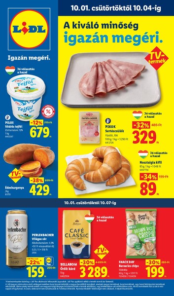Aktuális Lidl akciós újság